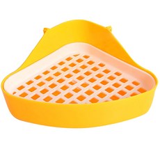 이코디 컬러 미니 햄스터 화장실, 옐로우, 1개