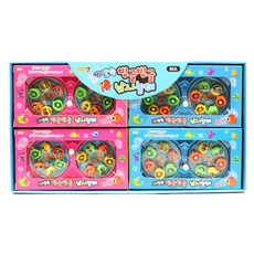 海底圓滾滾釣魚遊戲 8入, 隨機出貨