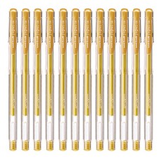 Uni 三菱 SigNo 標準筆 UM-100 0.8mm, 金色, 12入