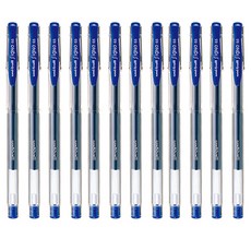 Uni 三菱 SigNo 標準筆 UM-100 0.5mm, 藍色, 12入