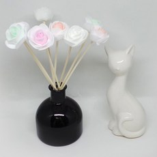 aser PACIFIC Respri 黑色圓瓶 + 迷你玫瑰花棒 8p, 混合, 200毫升