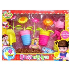 콩순이 플라워 가든놀이 완구, 혼합 색상, 1개