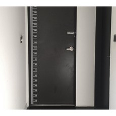 蜜栗簡易身高測量貼紙右號, 白色