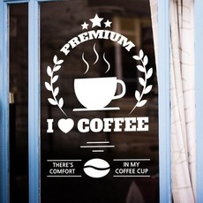 아이러브커피 포인트스티커, 화이트