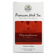 아름드레 프리미엄 화이트 국화차, 1.1g, 15개입