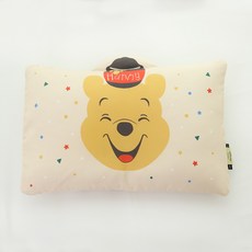 Disney 迪士尼 造型枕套+超細纖維枕芯, 小熊維尼款
