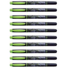 케이코트 톰보 COAT 형광펜, 그린, 10개