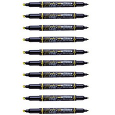 케이코트 톰보 COAT 형광펜, 옐로우, 10개