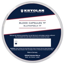 KRYOLAN 彩妝血膠囊10入組 TF, 單色, 1個
