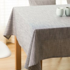 이코디 심플 라이트 테이블 보, 그레이, 130 x 180 cm