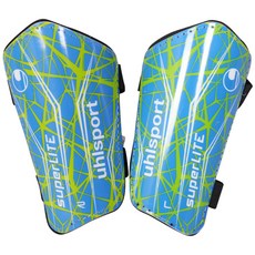 울스포츠 수퍼라이트 신가드 보호대 2p 세트 UHL-678401, Blue + Green + White, 1개