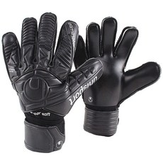 uhlsport Eliminator Supersoft SMU 守門員手套 UL-G16802, 黑色的