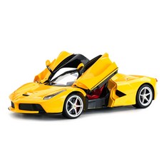 라스타 라 페라리 1 : 14 스케일 무선조종 RC카, 옐로우, 1개