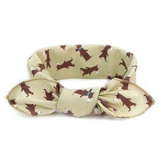 도트레코드 브라운베어 쁘띠스카프