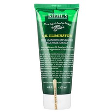 Kiehl's 契爾氏 終擊油光男性清爽潔面膠, 200ml, 1組