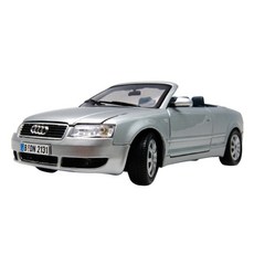 MOTOR MAX 1/18 2004 奧迪 A4 敞篷車, 銀