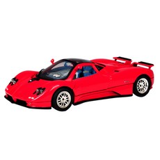 모터맥스 1/18 파가니 존다 C12, RED, 1개