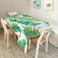 ECODY 印花造型桌巾, 顏色下拉, 140 x 140 厘米