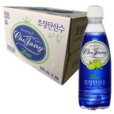 초정탄산수 라임, 350ml, 20개
