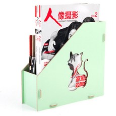필립로지스틱 캣츠 파일 수납 정리함, 그린, 1개