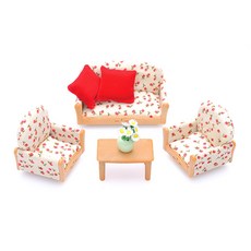 EPOCH Sylvanian Families 森林家族 花朵沙發玩具組 4464, 1套