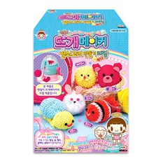 미미월드 엔젤이 뜨개메이커 열쇠고리만들기 리필, 혼합색상, 1개