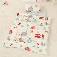 EziBaby 可拆式棉質午睡被組, 遊樂園款