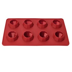 IKEA 宜家家居 矽膠BAKGLAD模具烘焙模具, 紅色, 1個