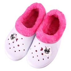 sunup Two-star 孩童絨毛室內洞洞鞋