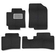 더존 벌집 카매트 일반형 3P + 레이싱 발판패드, 현대 신형 엑센트 RB (2011년 7월~), 블랙