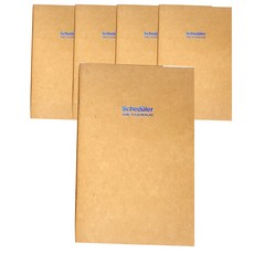 KKOMKKOMI Memory A5 萬年手帳 行事曆, 混合顏色, 5個