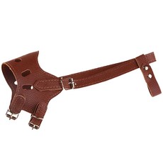 Pet Cody 狗狗皮革口罩 XXL, 1個, C Type