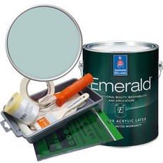 셔윈윌리암스 에메랄드 페인트 세트, SW6478 Watery, 1L, 1개