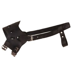 Pet Codi 狗狗皮革口罩 S, A型, 1個