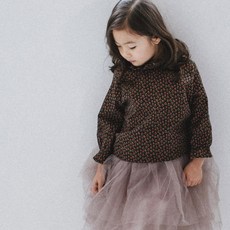 MOMSMADE 孩童荷葉邊雪紡紗上衣