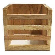 알리스틴 나무 다용도 꽂이