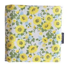 르우홈 亞麻棉 小雛菊 布料, 米色