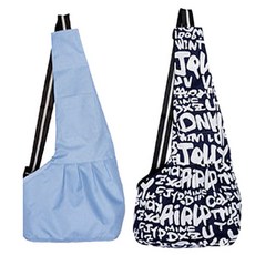 Pet Nine 狗狗與貓咪親密背帶 2件組, 天空藍, 斯佩爾藍