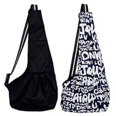 Pet Nine 狗狗與貓咪親密背帶 2件組, 黑色, 斯佩爾藍