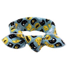 도트레코드 유아동용 발바닥캣츠 블루 쁘띠스카프