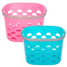 河綠多籃2p套組藍色+粉色, 1套, 藍色,粉色