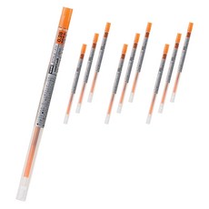 Uni 三菱 筆芯 UMR-109 0.28mm, 橘子, 10支