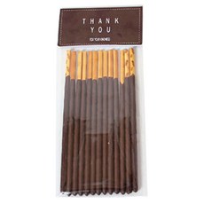 피크닉하우스 Thank U 쵸코 헤더텍 50p + opp 포장봉투 50p, 혼합 색상, 1세트