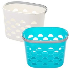 河綠多籃2p套組藍+白, 1套, 藍, 白