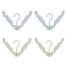 리버그린 여행용 접이식 옷걸이 특, 블루, 그린, 1세트