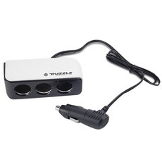 퍼즐 차량용 멀티 퍼즐 3구 소켓, 1개