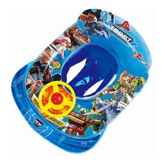 위니코니 또봇 자동차 쿠션보행기 튜브, 혼합 색상, 1개