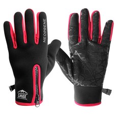 지맥스 마운틴네오프렌 스마트 방한장갑 GMS3001, 레드