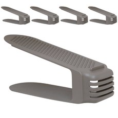 엔플라스틱 싱글 신발 정리대, 5개입