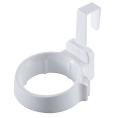 Keurebaseu 夾式吹風機架, 白色, 1個